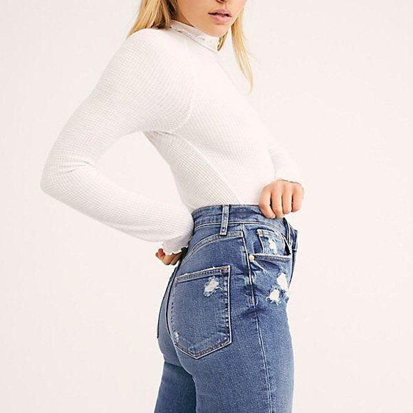 NwT Free People Heart and Soul Jeans - Picture 4 of 4